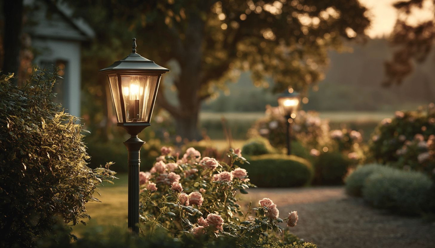 Éclairage extérieur solaire tendances, installation et entretien pour un jardin lumineux