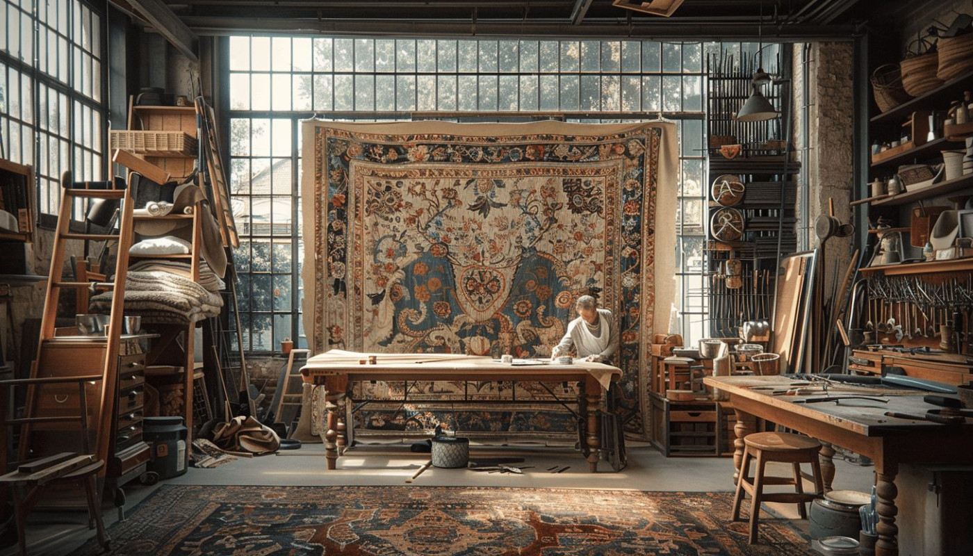 Techniques traditionnelles et modernes dans la restauration de tapis